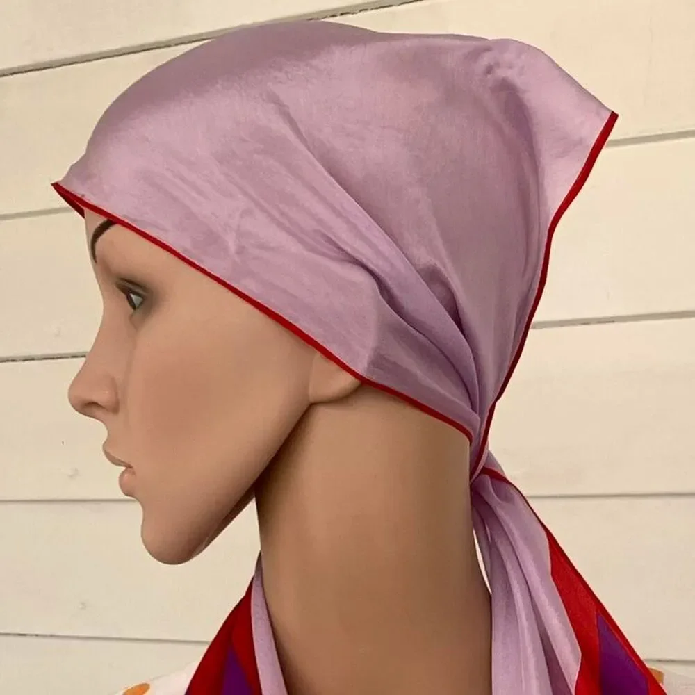 Anne Klein Red and Purple Scarf Wrap - Picture 6 of 6